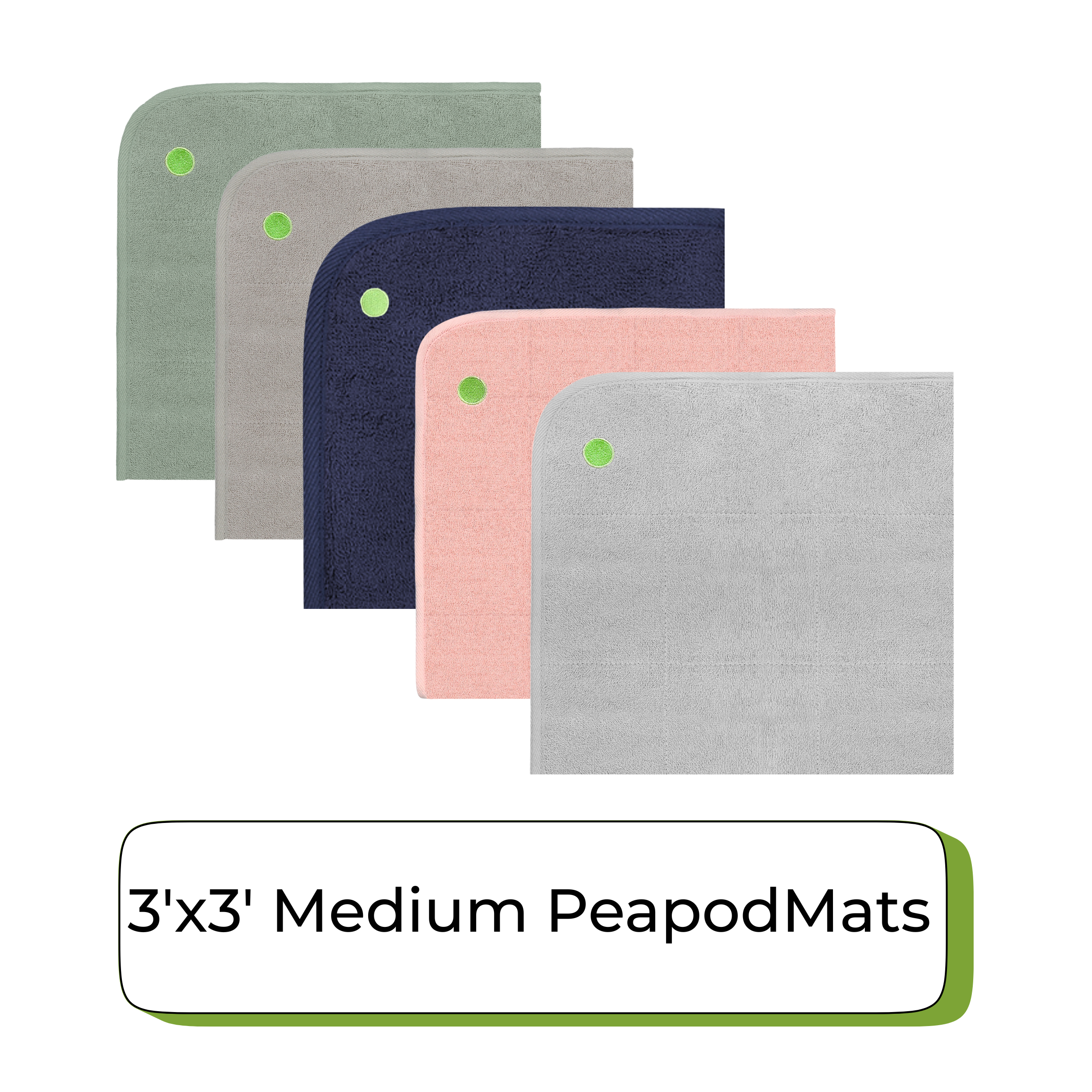 3'x3' Medium PeapodMats