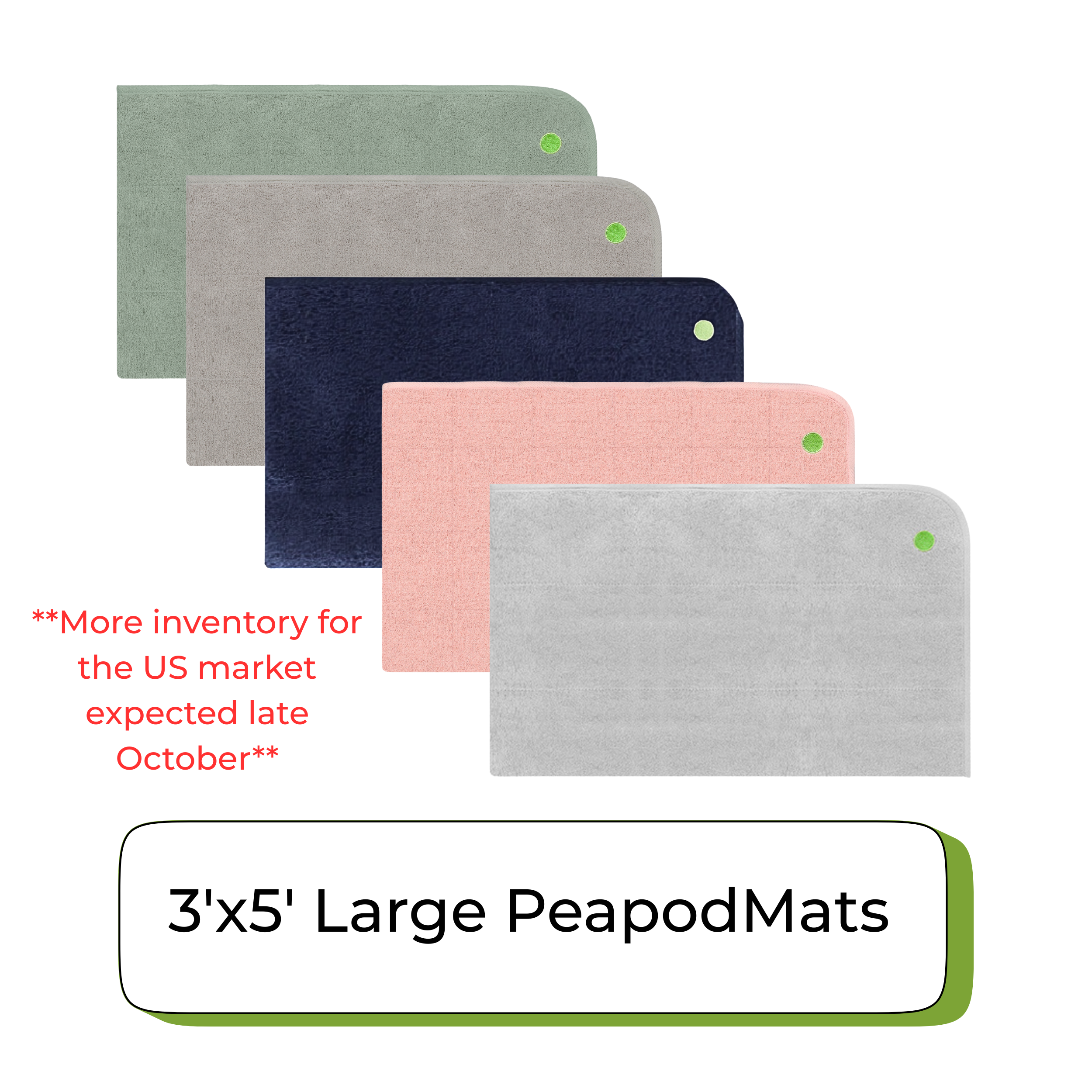3'x5' Large PeapodMats