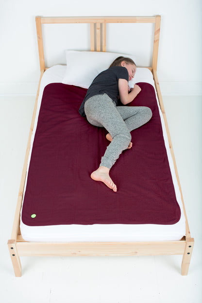 Large 3'×5' - Plum (burgundy)